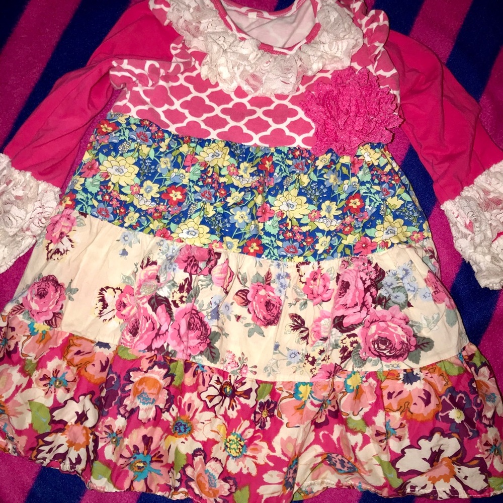 💕 Floral Pattern Shirt/Dress 💕